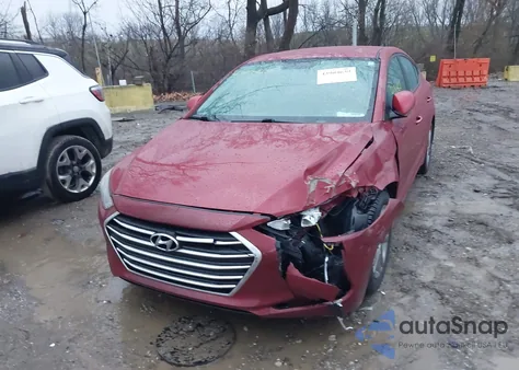 2017 Hyundai Elantra Se из США, поврежденный, VIN KMHD84LF9HU207469